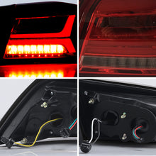 Load image into Gallery viewer, Vland Carlamp Blackout Headlights + Red Lens Tail lights For 2008-2017 Mitsubishi Lancer / EVO X