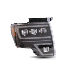Заредете изображението в програмата за преглед на галерия, Vland Carlamp проектор LED фарове за Ford F150 2009-2014 с динамичен DRL 