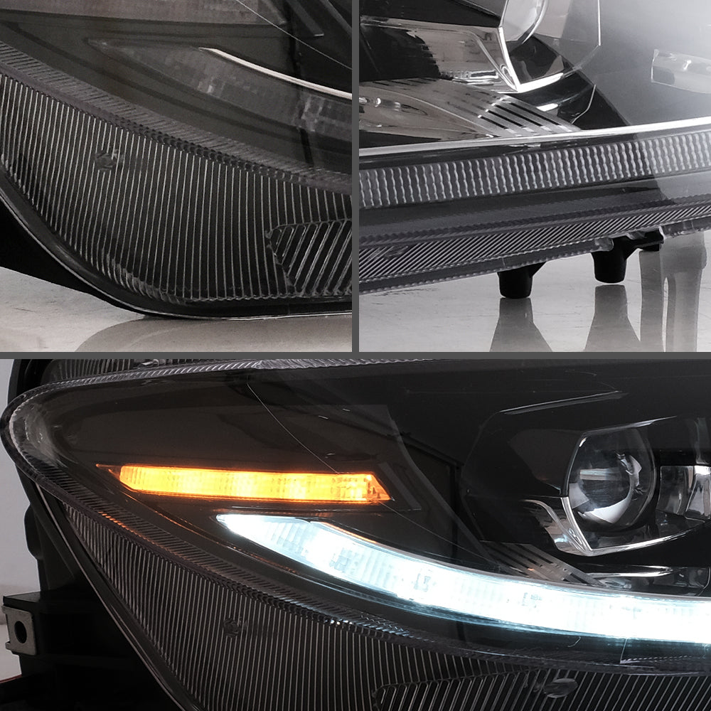 VLAND LED Headlights Fit For Mazda 6 2003-2008