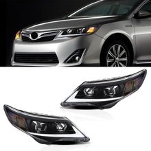 Carregar imagem no visualizador da galeria, Projector Headlights For Toyota Camry 2012-2014（Fit For American Models） 