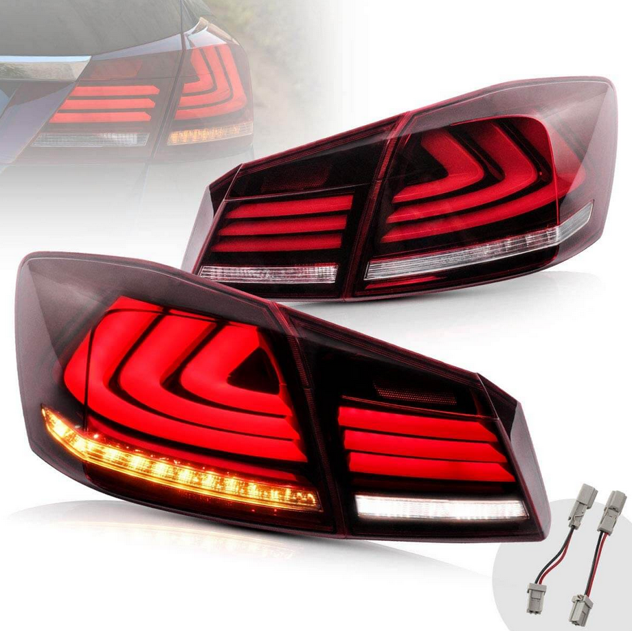  Full LED Sequential Tail Lights For Honda Accord