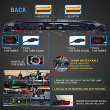 Заредете изображението в програмата за преглед на галерия, Headlights And Tail Lights For Dodge Challenger 2008-2014