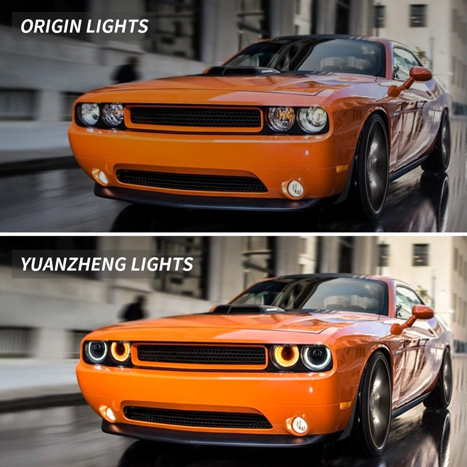 Headlights And Tail Lights For Dodge Challenger 2008-2014