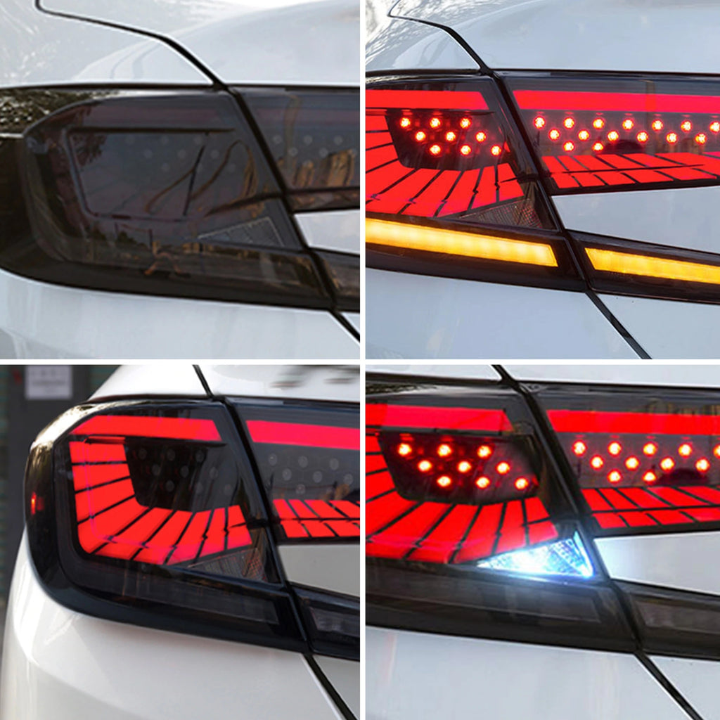Vland Carlamp LED задни светлини за Honda Accord 10th Gen 2018-2021