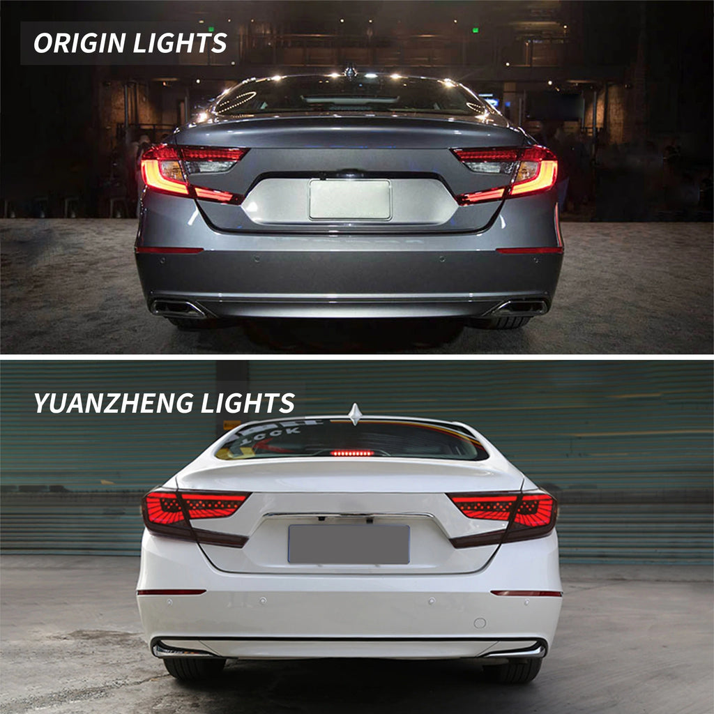 Xotic Tech Fog Light Overlays Tint Vinyl Film For Honda Accord 10th Gen 2018-2020 – JDM Style – Multiple Colors