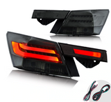 Vland Carlamp 4 LED-Rückleuchten für Honda Accord Inspire 8. Generation Limousine 2008–2012 (nicht für Coupe)