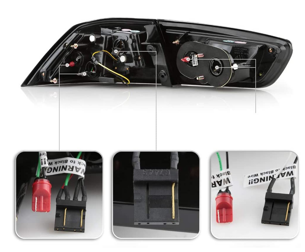 Vland Carlamp LED-Rückleuchten für Mitsubishi Lancer EVO X 2008–2018 mit sequentiellem Blinker