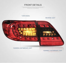 Carregar imagem no visualizador da galeria, VLAND for Toyota Corolla Tail Lights 2011 2012 2013 (Not fit American models)