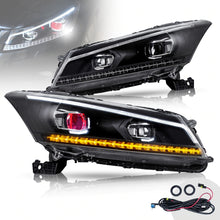 Load image into Gallery viewer, Vland Carlamp Dual Beam Headlights For Honda Accord 2008-2012