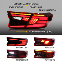 Load image into Gallery viewer, VLAND Full LED Tail Lights For Honda Accord 10th Gen 2018-2022