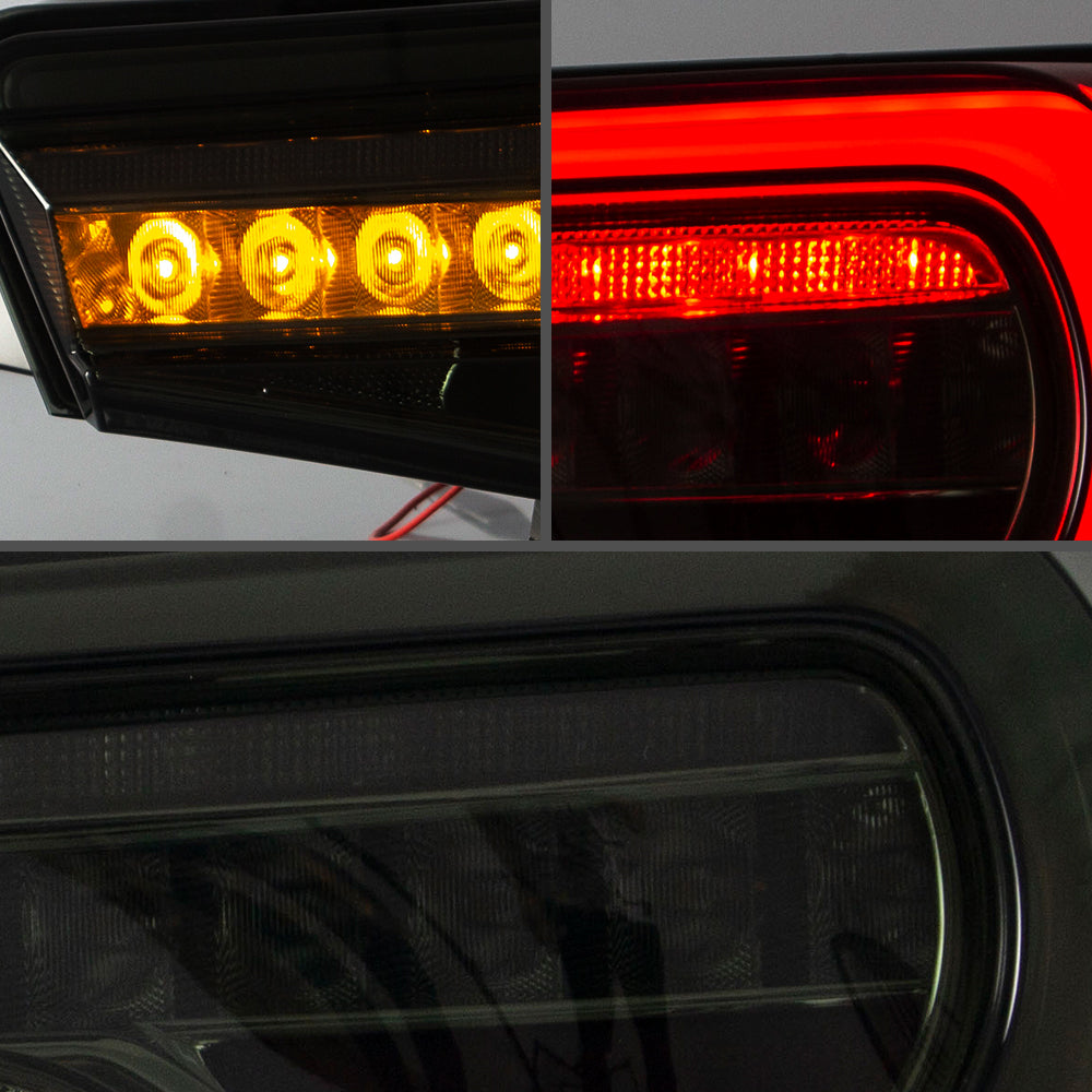 Vland Carlamp Tail Light for 2013-2020 Toyota 86/Subaru BRZ/Scion FR-S Smoked