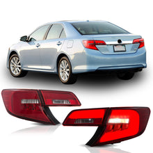 Load image into Gallery viewer, 2012-2014 Toyota Camry LED Tail Lights Red Lens