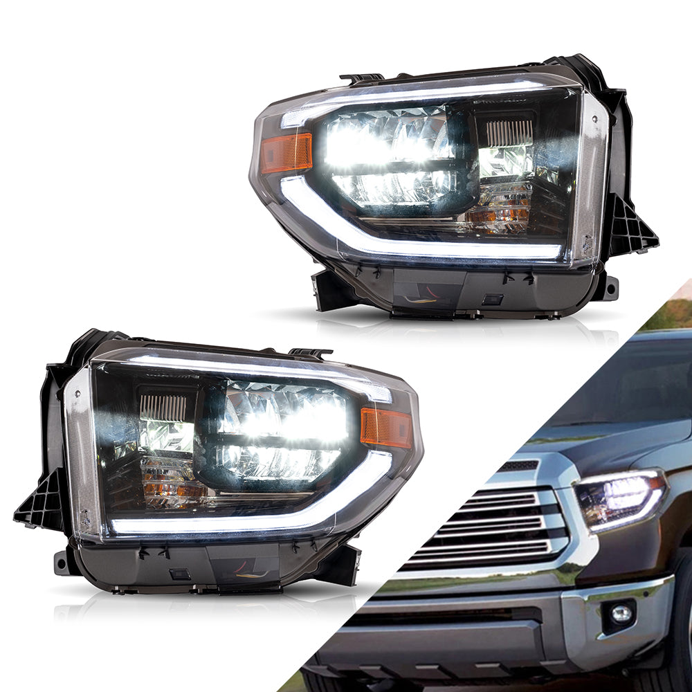 Led Headlights For Toyota Tundra 2014-2019