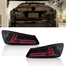 Load image into Gallery viewer, Vland Carlamp Tail Lights For Lexus 2006-2012 IS250 IS350 ISF Smoked