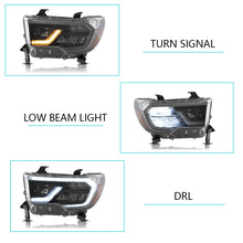 Carregar imagem no visualizador da galeria, Headlights Fit For Toyota Tundra 07-13 &amp; Sequoia 08-21