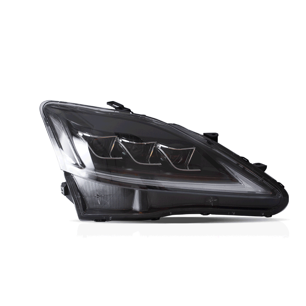 Vland Carlamp HeadlightsFor Lexus IS250/IS350 ISF 2006-2013  With Clear Reflector