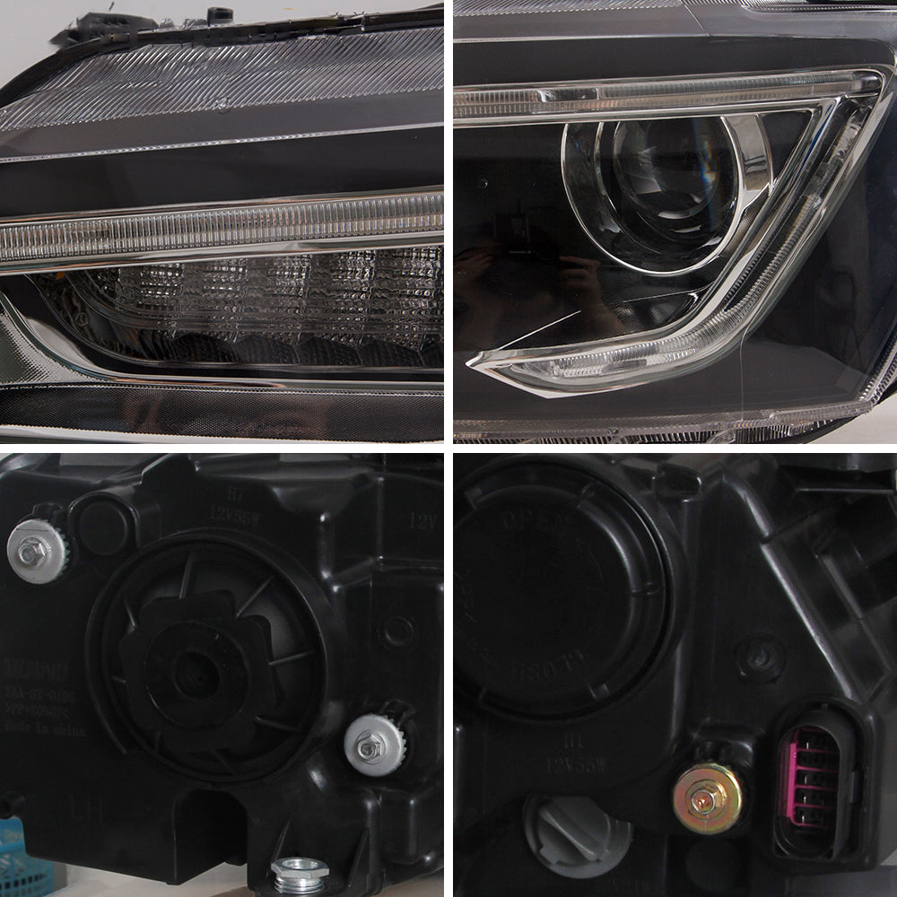 Vland Carlamp Led Headlights For Volkswagen Jetta 2011-2018