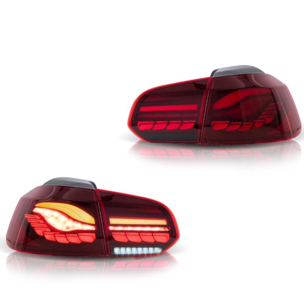 2010-2014 Tail Lights Fit For Volkswagen 