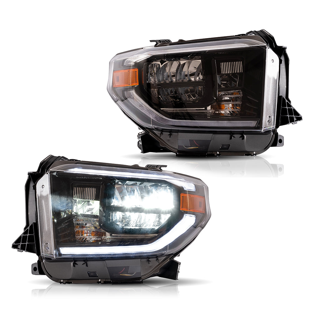 Led Headlights For Toyota Tundra 2014-2019