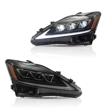 Cargar imagen en el visor de la galería, 2006-2014 Lexus IS250 IS350 IS F VLAND Headlights + LED Tail Lights Set Kits
